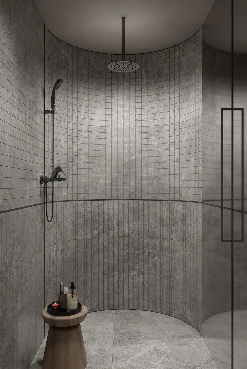 statement shower
