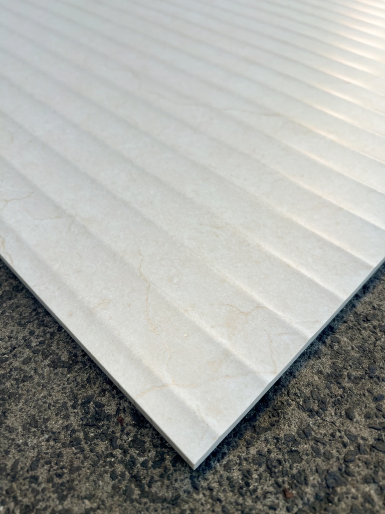 PRESTIGE_WHITE_FLUTED_DECOR_60x120 - Prestige White Fluted Decor 60X120 - Close up.jpg