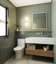 POR291 Surfaces Leaf Matt 75mm Mosaic - Bathroom 2.jpeg
