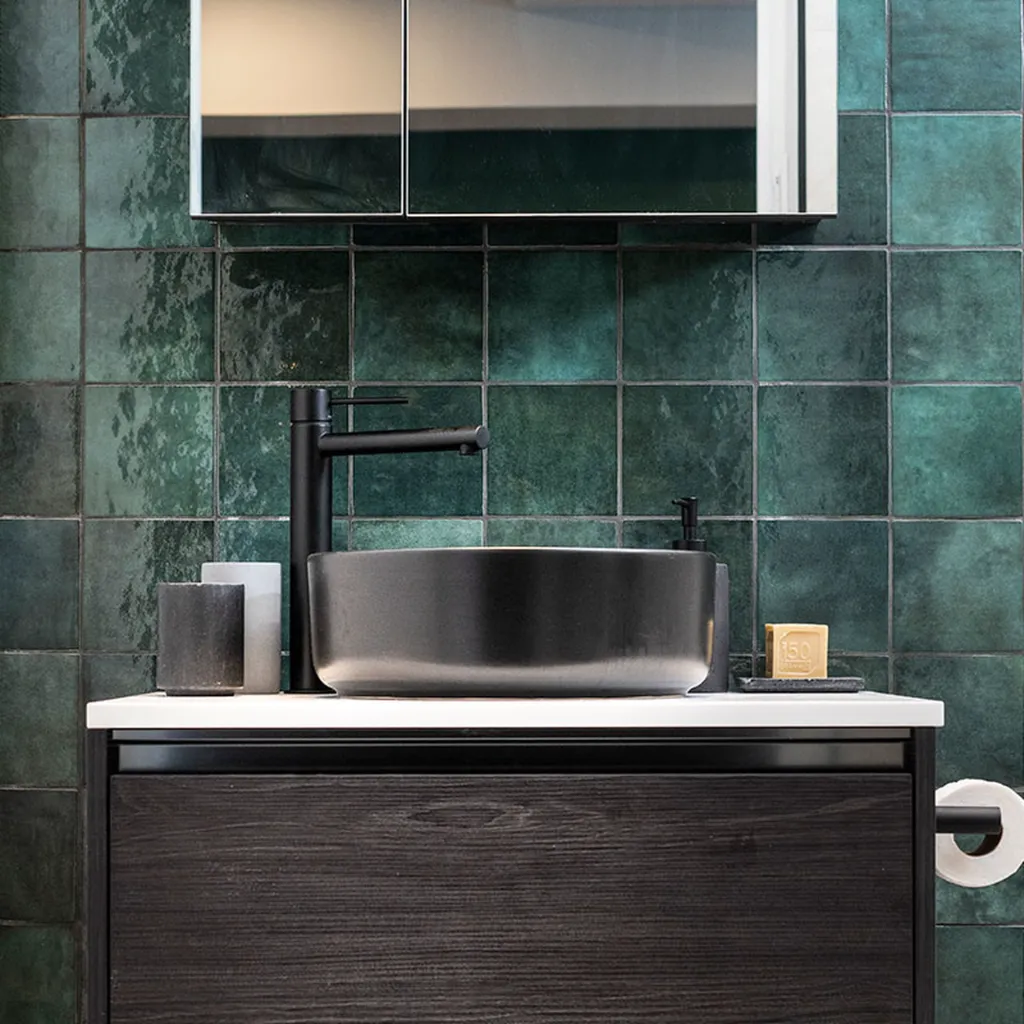 EQU064__Artisan Moss Green Gloss 13.2 bathroom.webp