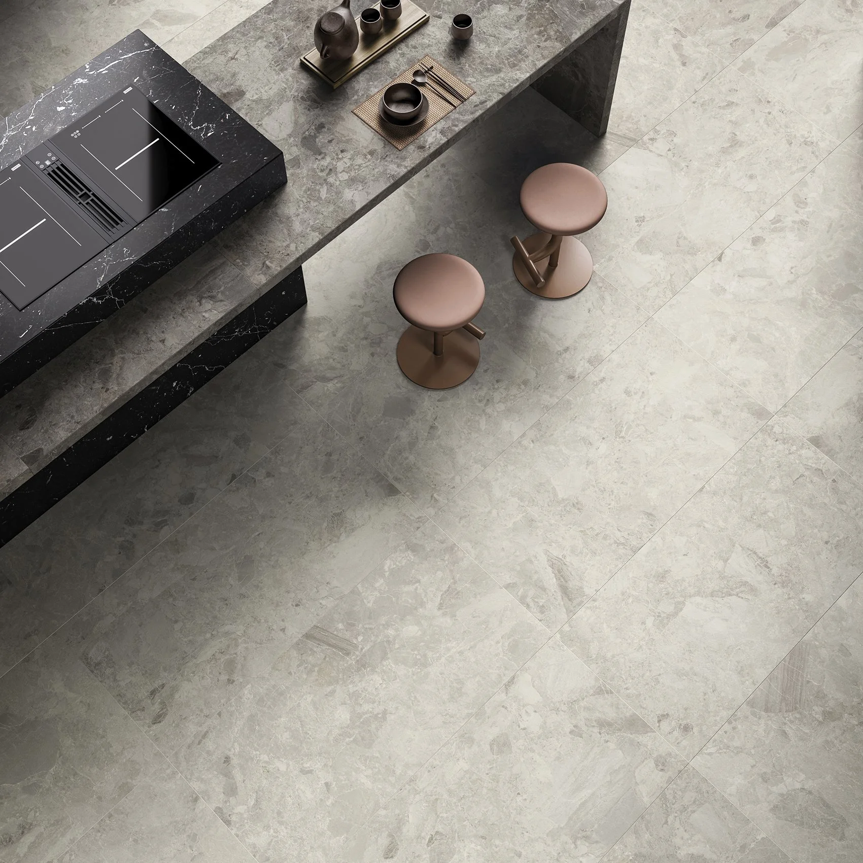 MUN.060060.WHI.MAT - Mun White Matt 59.5 x 59.5 - Kitchen floor.webp