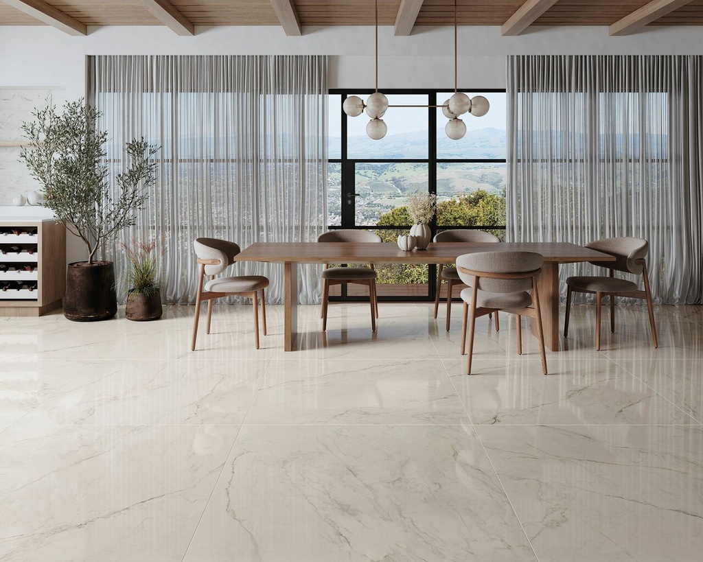 POR235 Apuano Oro Polish 60x120 - Dining.jpg