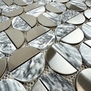 MOSALUNGMB - MosaicFX Lunette Gun Metal Bardiglio 300x345mm - Close up.jpeg