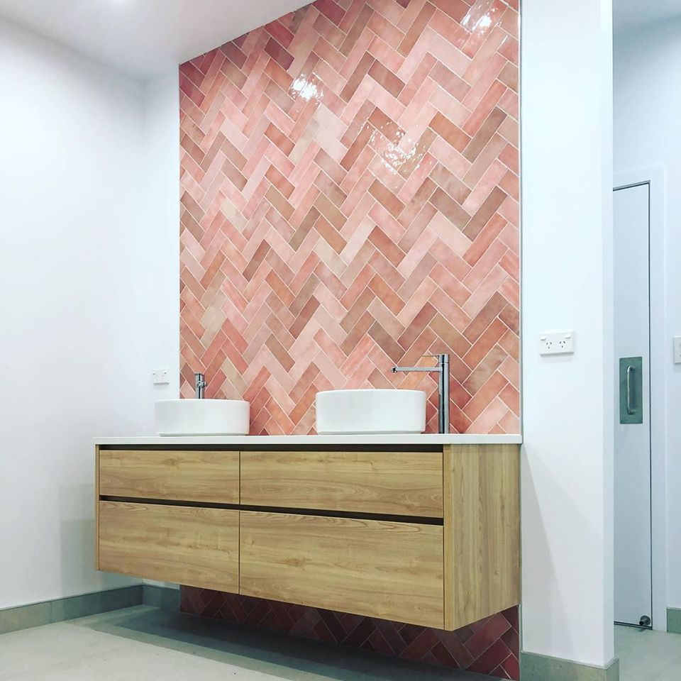 EQU055 bathroom1__Artisan Rose Mallow Gloss 6.5x20.jpg
