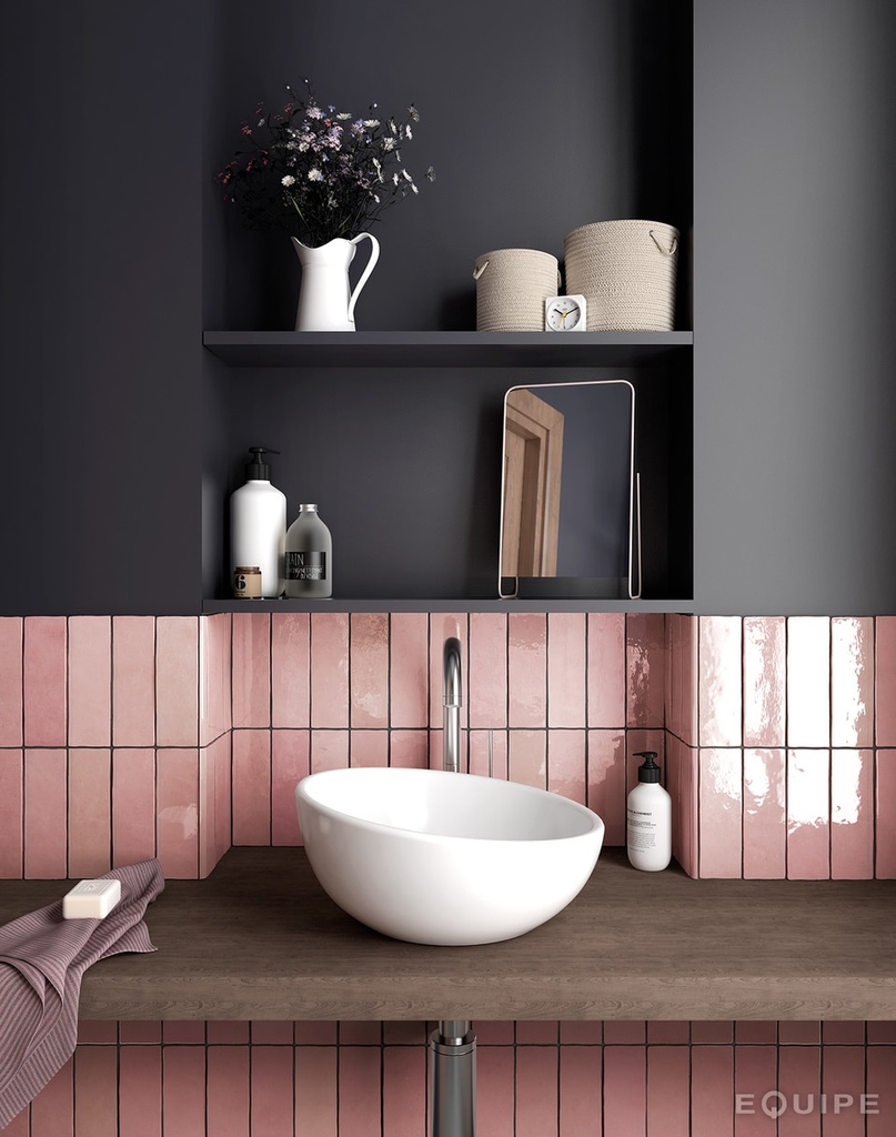 EQU055 bathroom3__Artisan Rose Mallow Gloss 6.5x20.jpg
