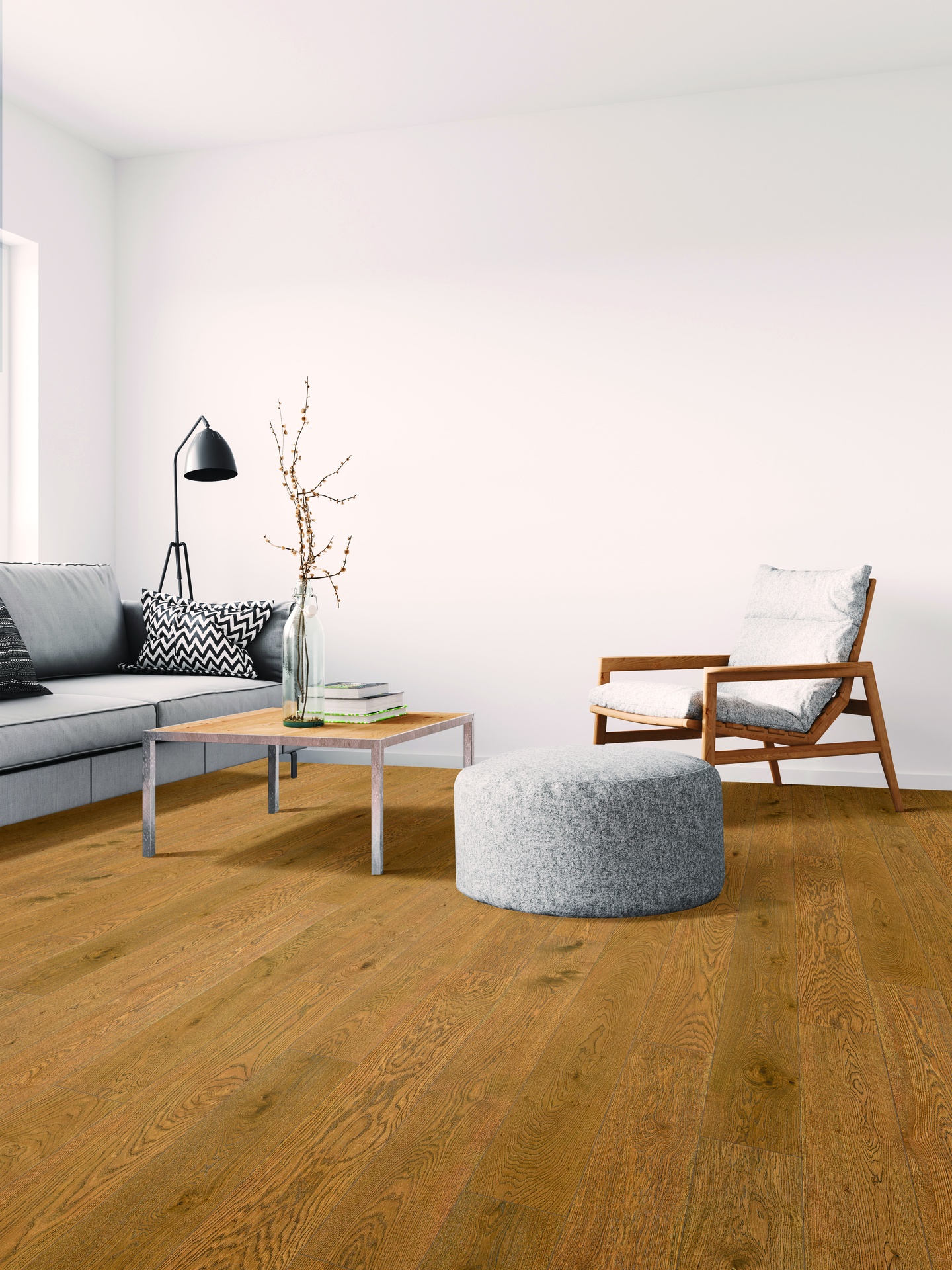 Engineered Genuine French Oak Flooring - Vintage - 240x2200x15mm | Tile ...