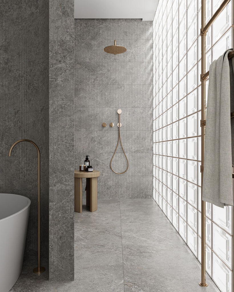 MT2154 Arctic Tundra Grey Matt Stick Mosaic 20x300mm - Bathroom 2.jpg