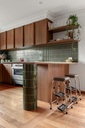 ACA026 Kayoborder Olive Gloss Finger Mosaic 19x144 - Kitchen 4.jpg