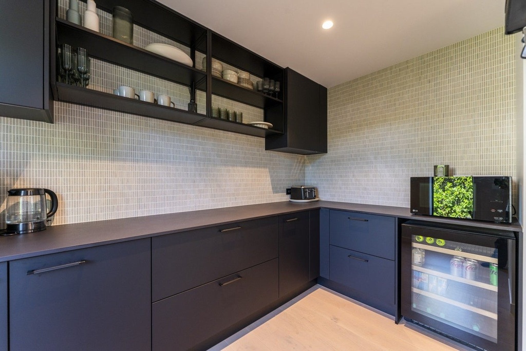 ACA034 Kreuz Grey Matt Finger Mosaic 10x48mm - Pukeko Way - Kitchen 4.jpeg