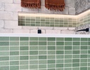 ACA039 Pasture Green Matt Mosaic 45x95mm - Bathroom 2.jpg