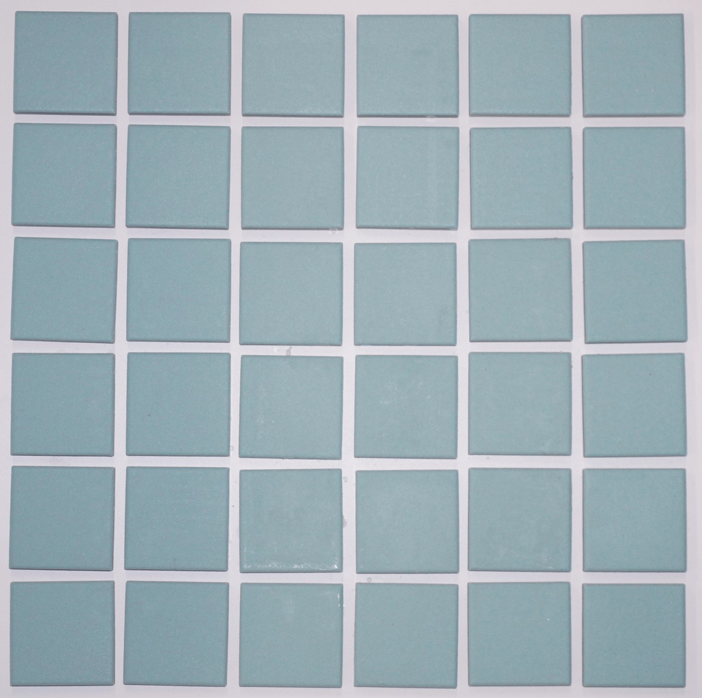 ACA067 Plimepaplika Aqua Blue Matt Mosaic 45 - Swatch.jpg