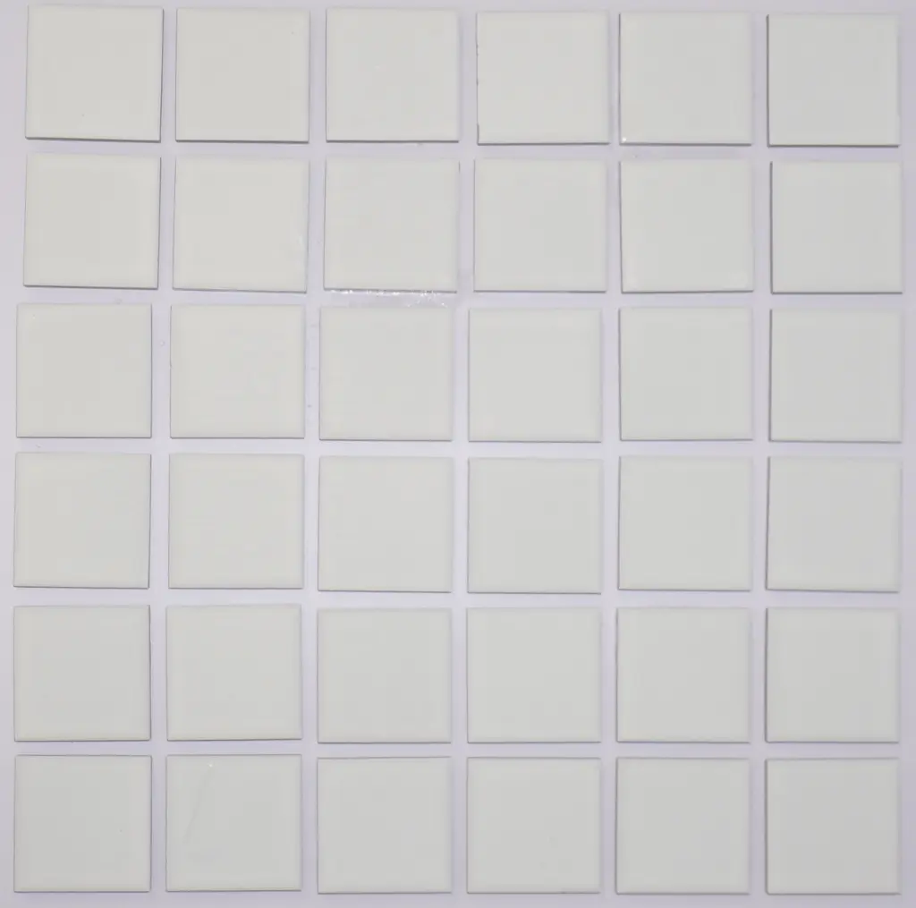 [ACA063] Plimepaplika White Matt Mosaic 45 (300x300MM)