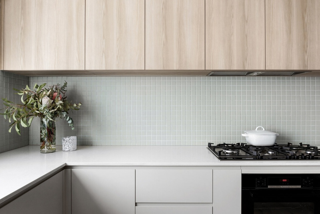 [ACA065] Plimepaplika Pastel Green Matt Mosaic 45 (300x300MM)