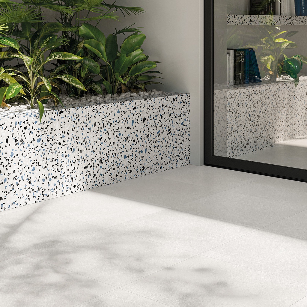 [EMI065] Medley White Minimal 60 (600x600MM)