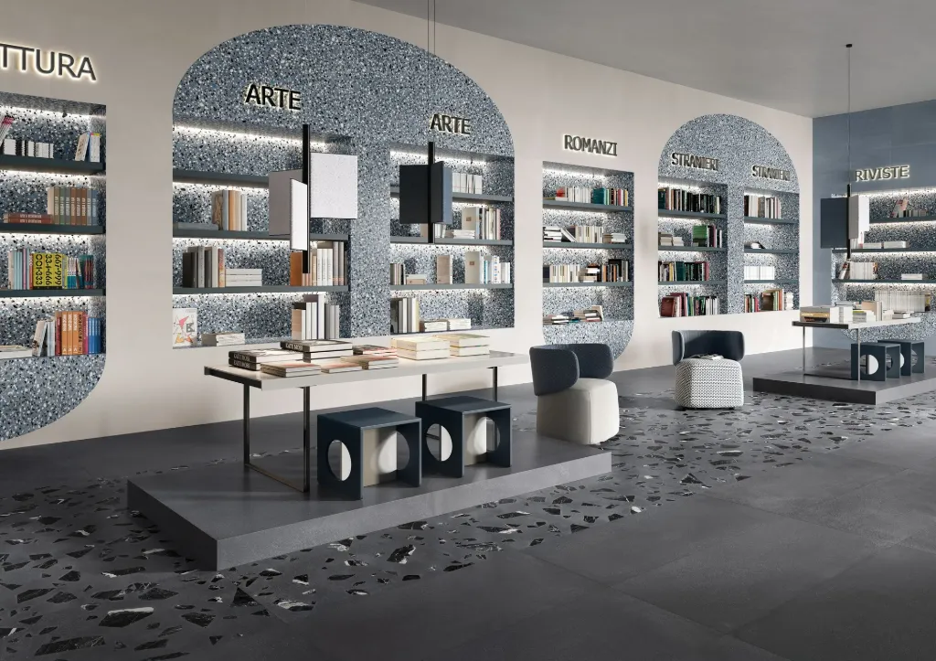 [EMI073] Medley Dark Grey Minimal 60 (600x600MM)