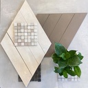 Metaline Plate Thorn Mosaic (290x340MM)