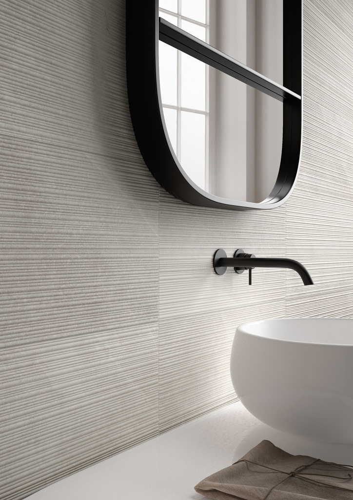 [ITA341] Shale Moon Ribbed 30X60 (300X600MM)