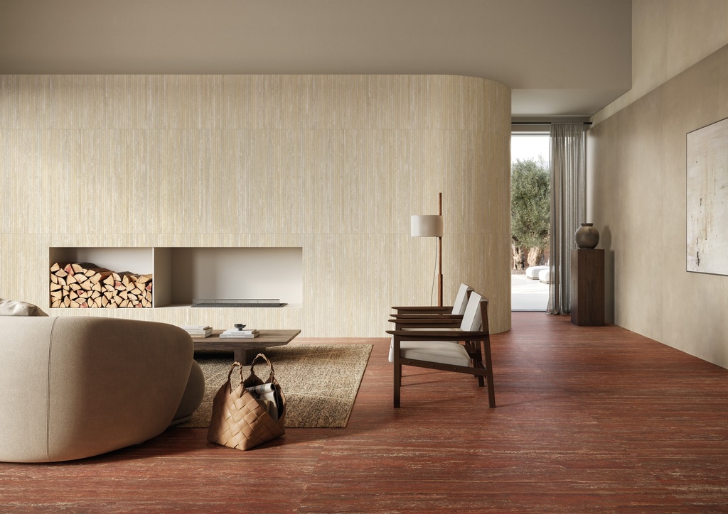 [ITA374] I Trav Rosso Vein Matt 60x120 (600x1200MM)