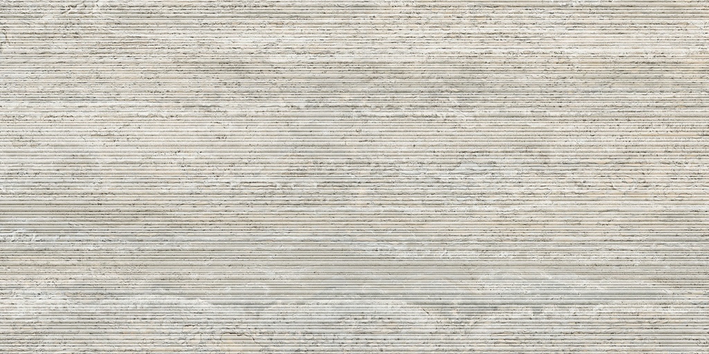 [ITA377] I Trav Grigio Ribbed 60x120 (600x1200MM)