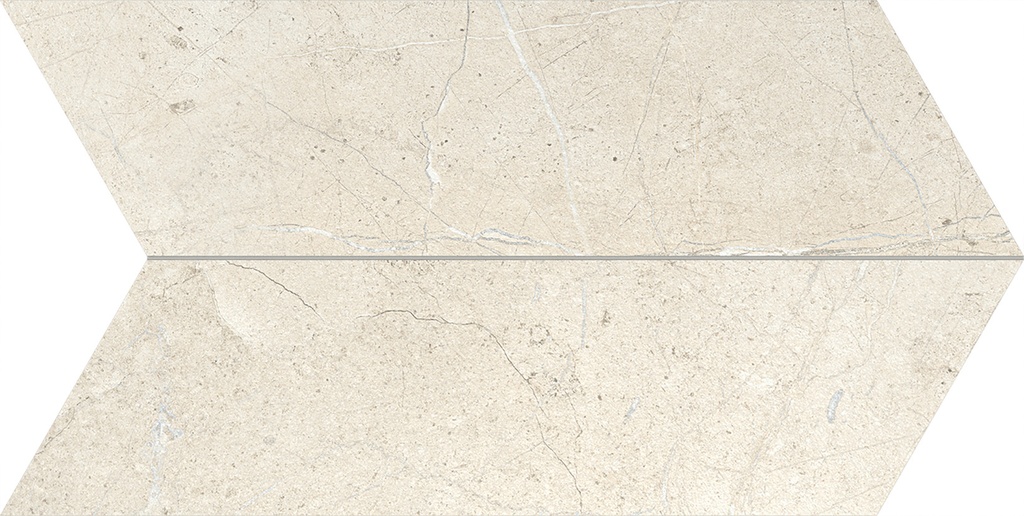 [LEA172] Anthology White Chevron (145x498MM)