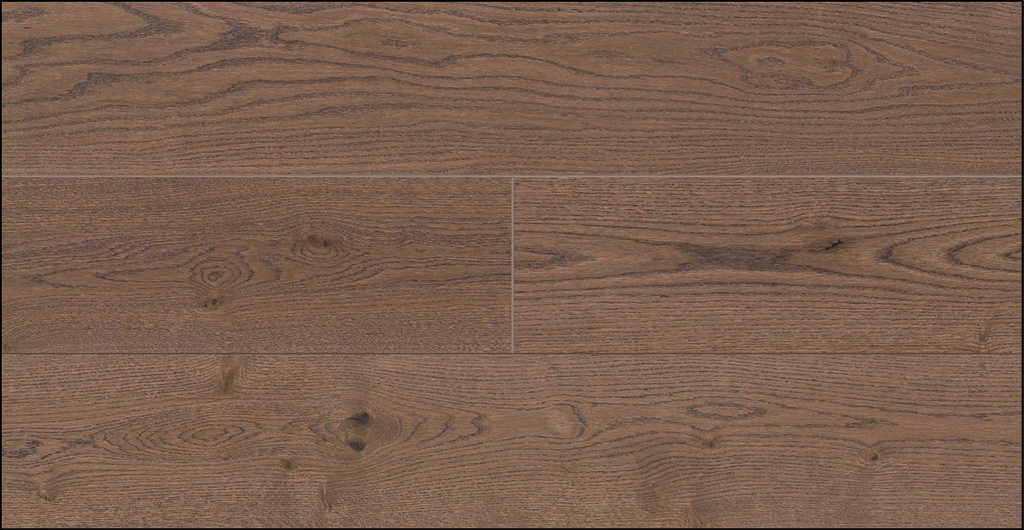 [GEOCH1901519] Engineered Genuine French Oak Flooring - Chocolate - 190x1900x15mm
