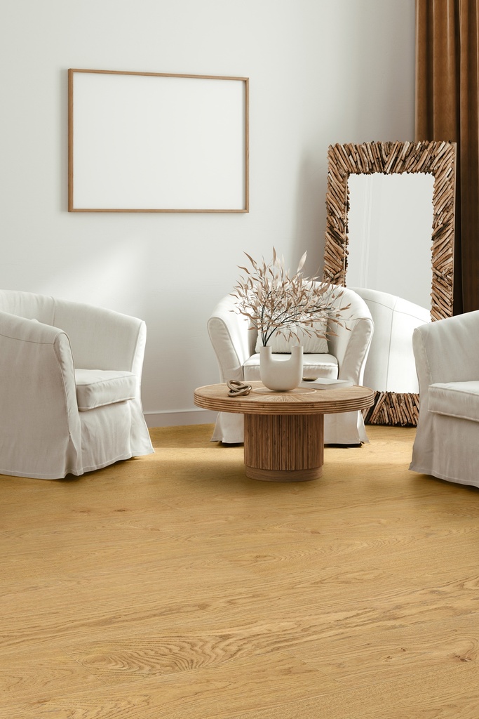 [GEOCA2401522] Engineered Genuine French Oak Flooring - Caramel - 240x2200x15mm