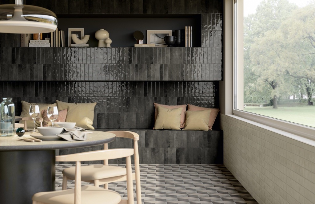 Miniature Soda Nero Magma Gloss 60x240