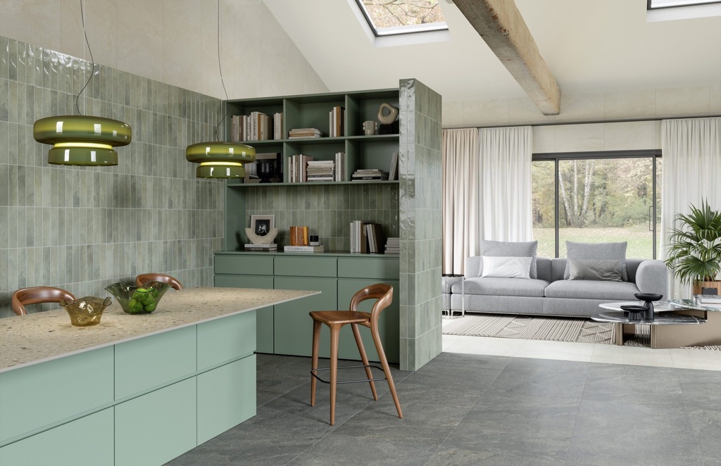Miniature Soda Verde Perla Gloss 60x240