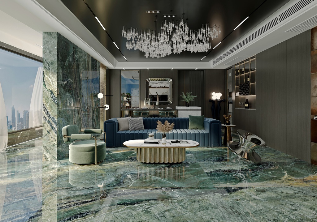 [MT2176] Marmo Oceanico Polish 60x120 (600x1200)