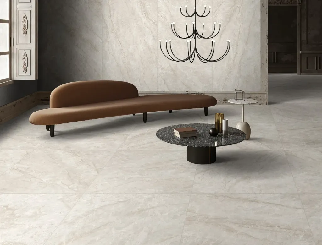 [MT2199] Perla Mahal Avorio Satin 60 (600x600MM)