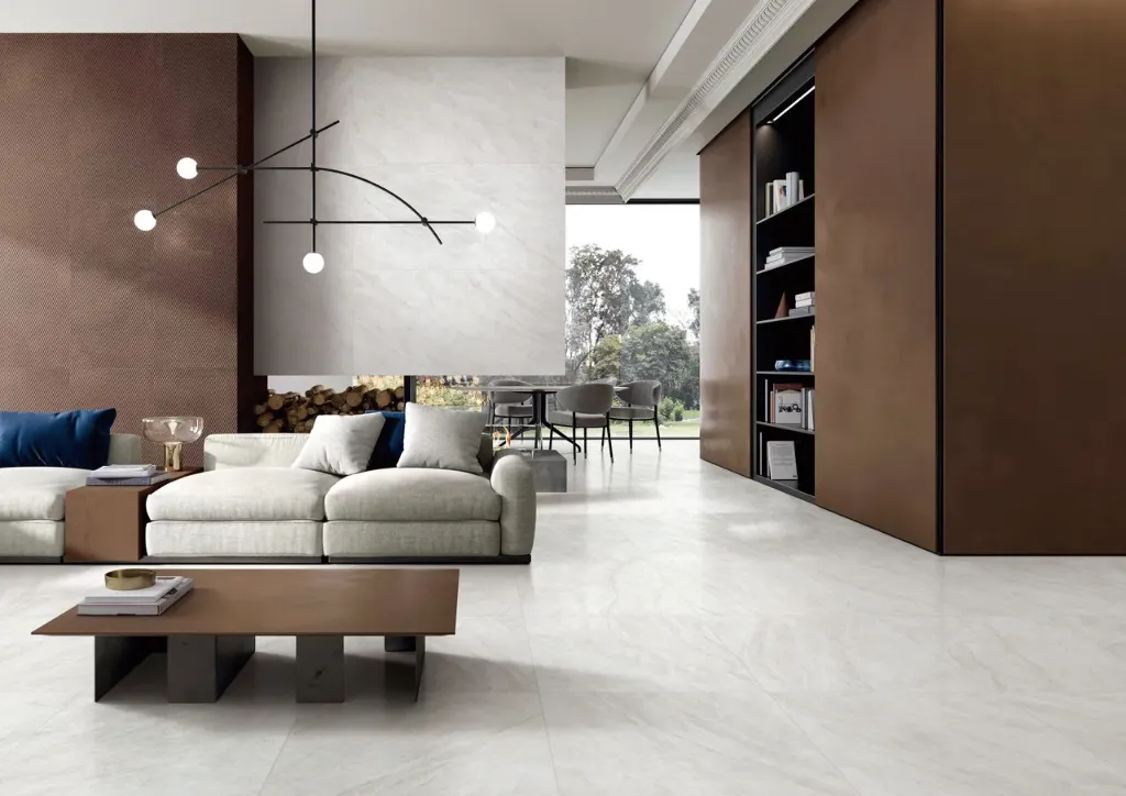 [MT2198] Perla Mahal Bianco Satin 60 (600x600MM)