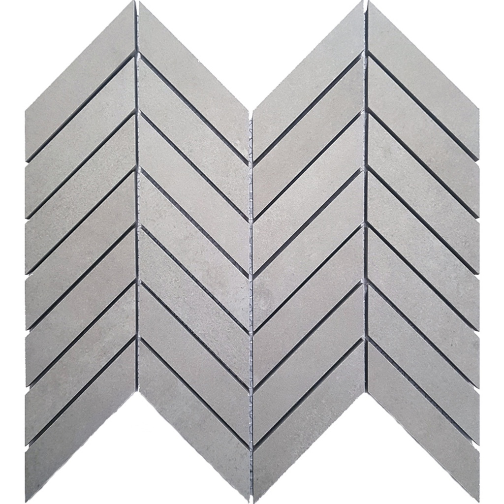 [MT1660] Vogue Light Grey Arrow Mosaic (244X283MM)