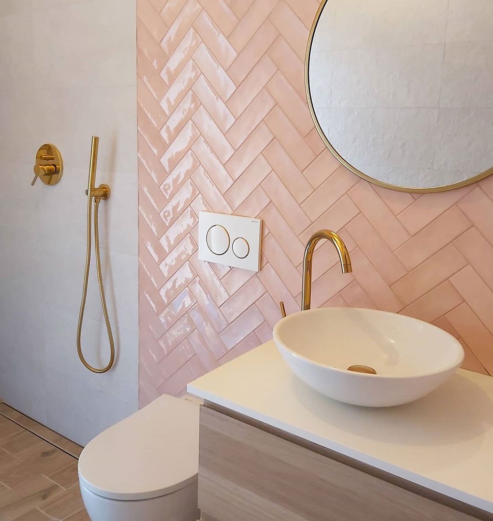 [MT1679] Village Rose Gold Gloss 6.5x20 (65x200MM)