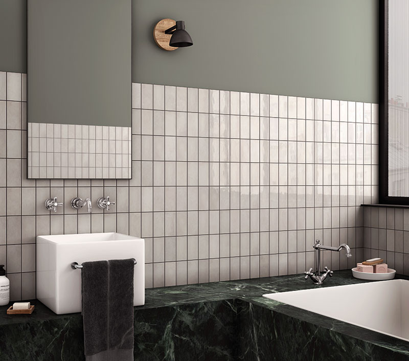 [MT1681] Village Silver Mist Gloss 6.5x20 (65x200MM)