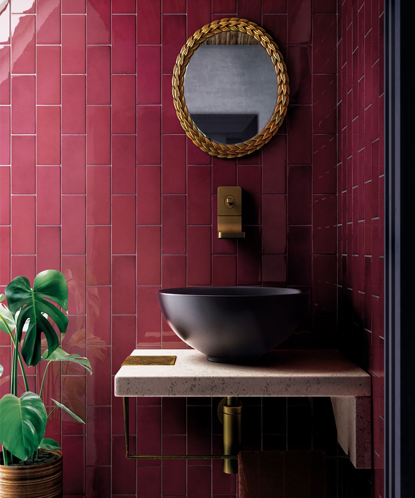 Village Aubergine Gloss 6.5x20 (65x200MM)