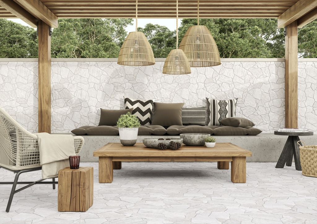 Deva Blanco Crazy Pave 410x630mm