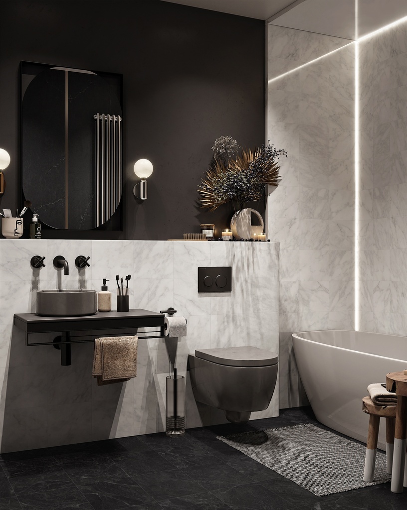 [AMIBLA20] Amici Black Matt 200x200mm