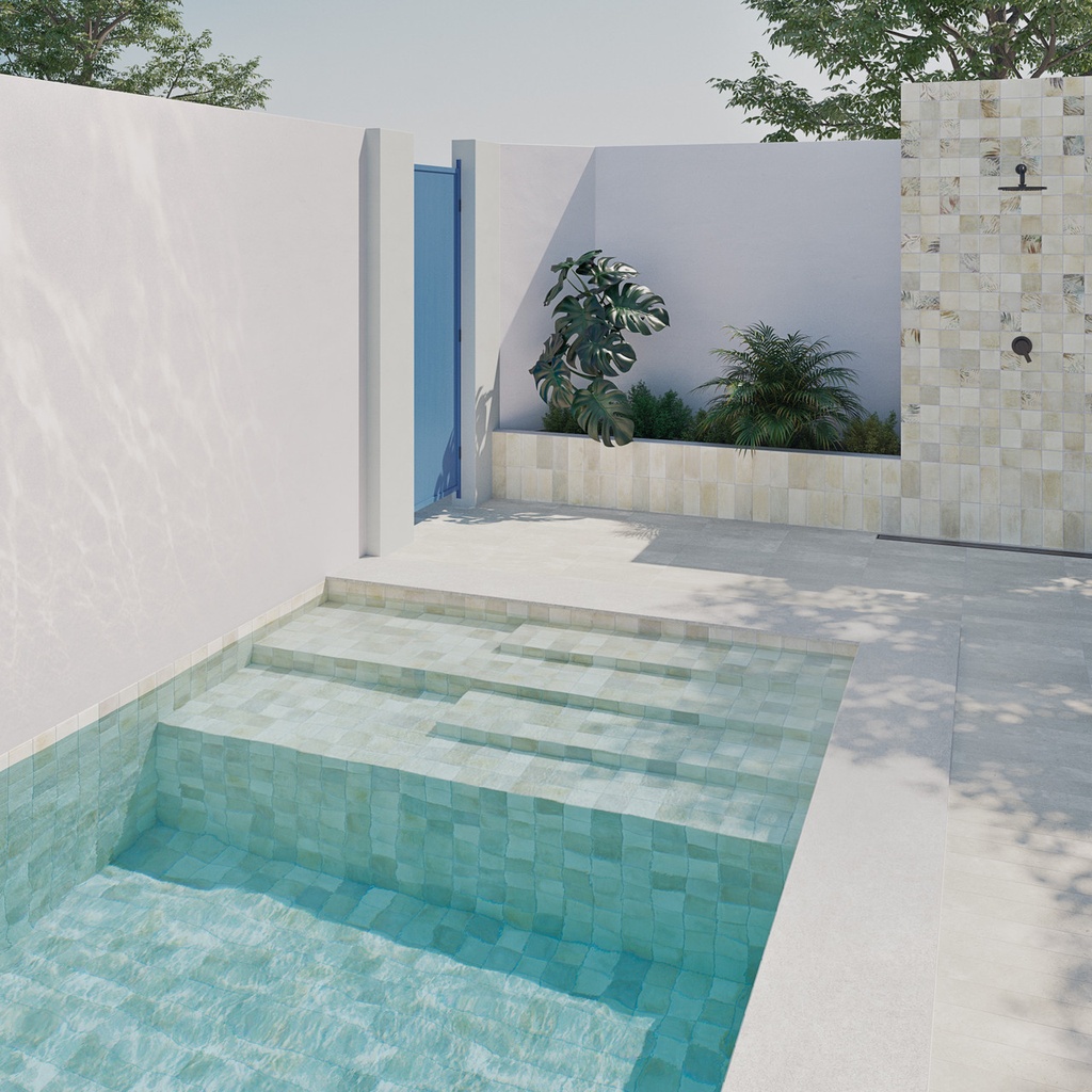 [WOW016] Aqua Sand Gecko 11x11 (110x110MM)