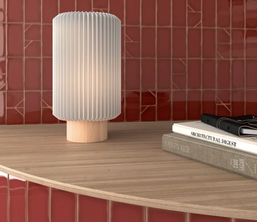 Yoko Bordo Gloss 62x125 (62x125MM)