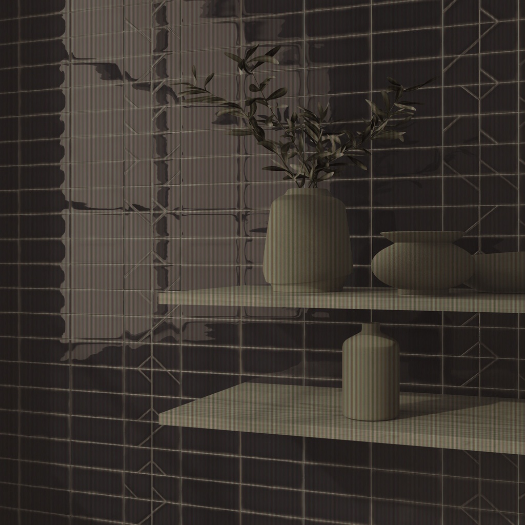 [WOW031] Yoko Origami Onix Gloss 62x125 (62x125MM)