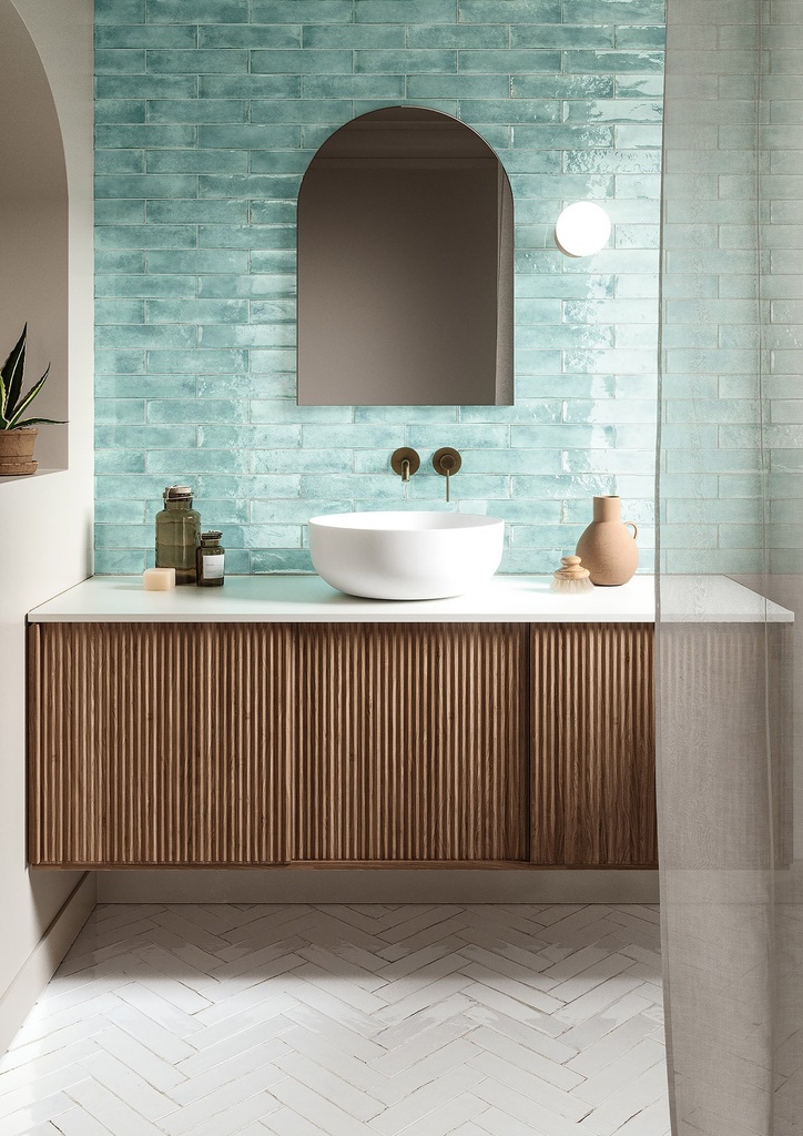 [NOV005] Fusion Aquamarina Gloss 60x250mm
